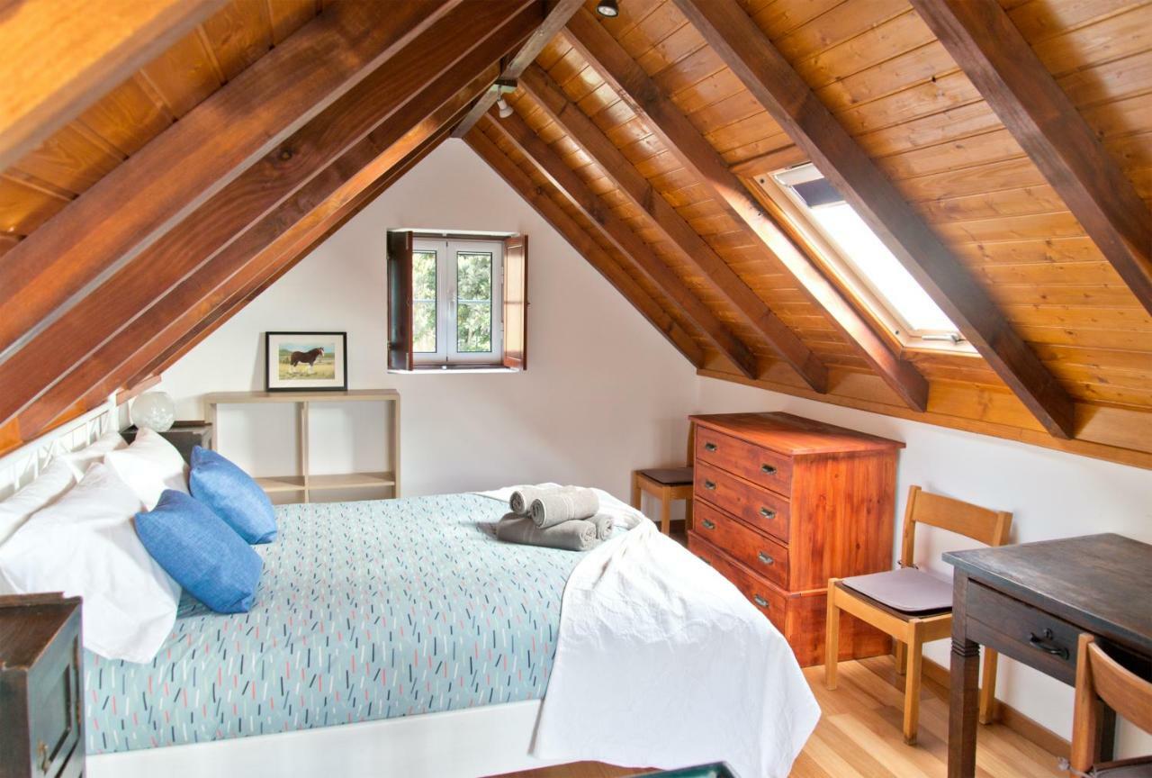 ファハ・ダ・オヴェルハ Casa Da Manta - Palheiroヴィラ エクステリア 写真